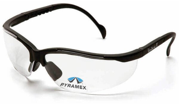 Pyramex V2 Reader Bifocal Safety Glasses Clear Lens