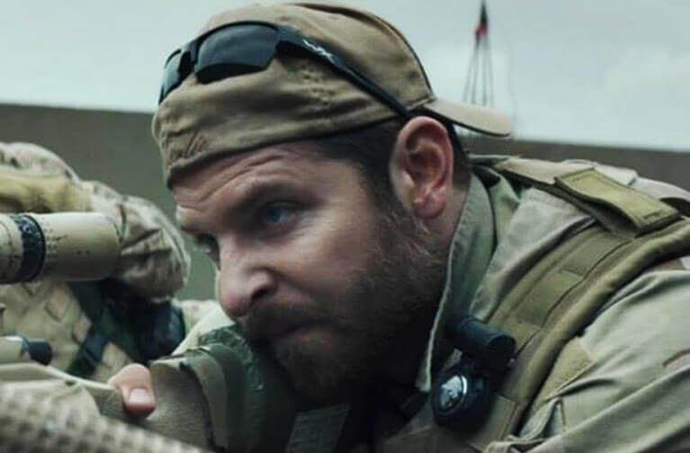 Bradley Cooper in American Sniper Wearing Wiley X Saint Sunglasses