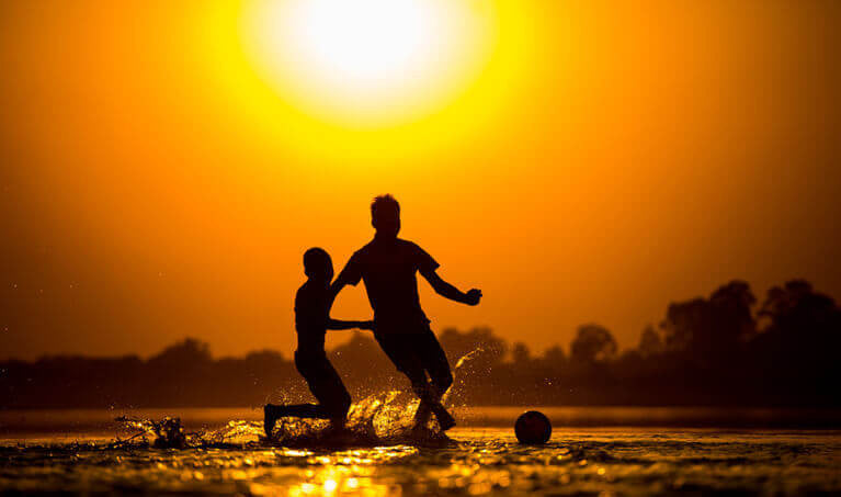 Sunset Family Beach