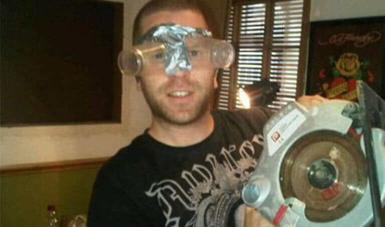 Homemade Safety Glasses Fail