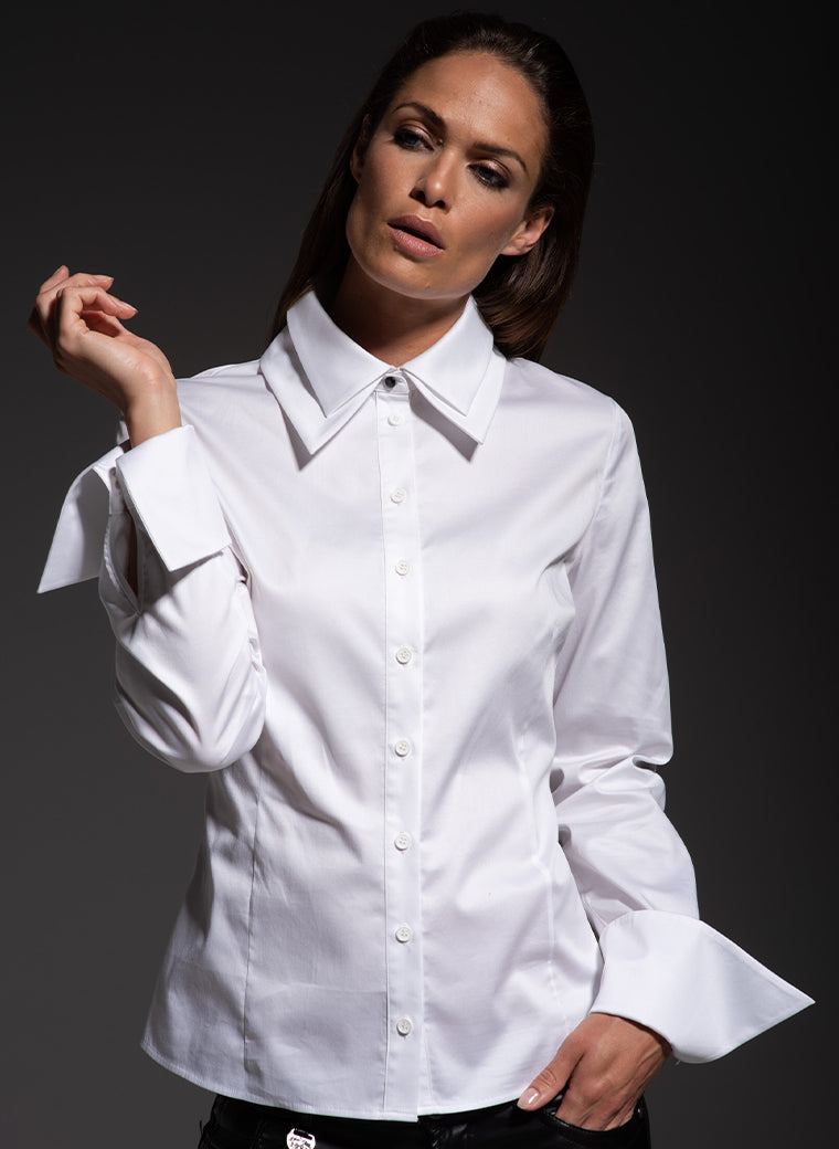 Karter White | Womens Classic White Shirt | The Shirt Company