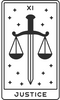 Justice Tarot Card