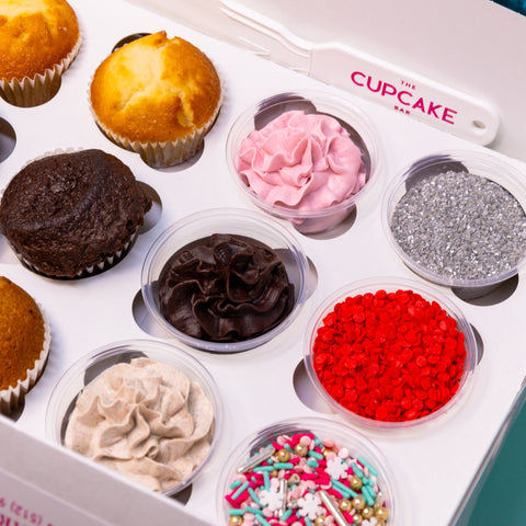 Decorate your own cupcake with our Holiday Cupcake Kit