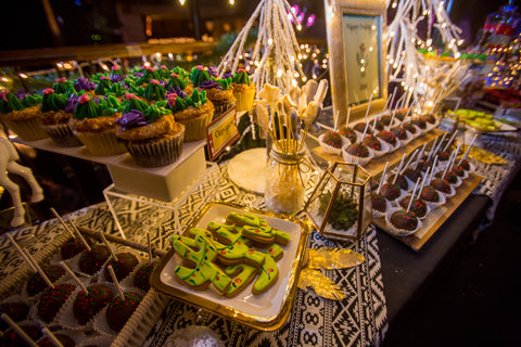 Dessert tables allow you to have all the sweets - wedding cake alternative
