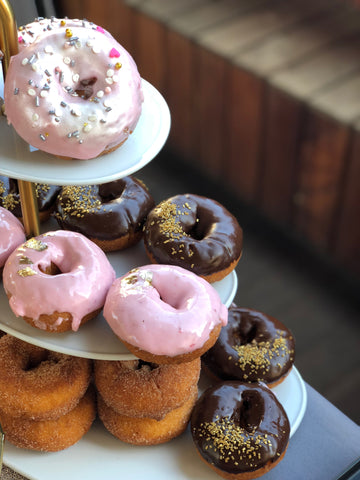 Go nuts for doughnuts! A tasty wedding dessert that isn't cake