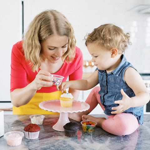 Decorate cupcakes with mom this Mother's Day