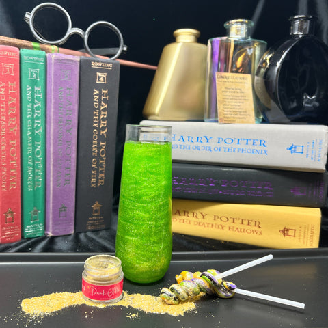 Cast a spell with our glitter wand and add sparkle to your favorite beverage