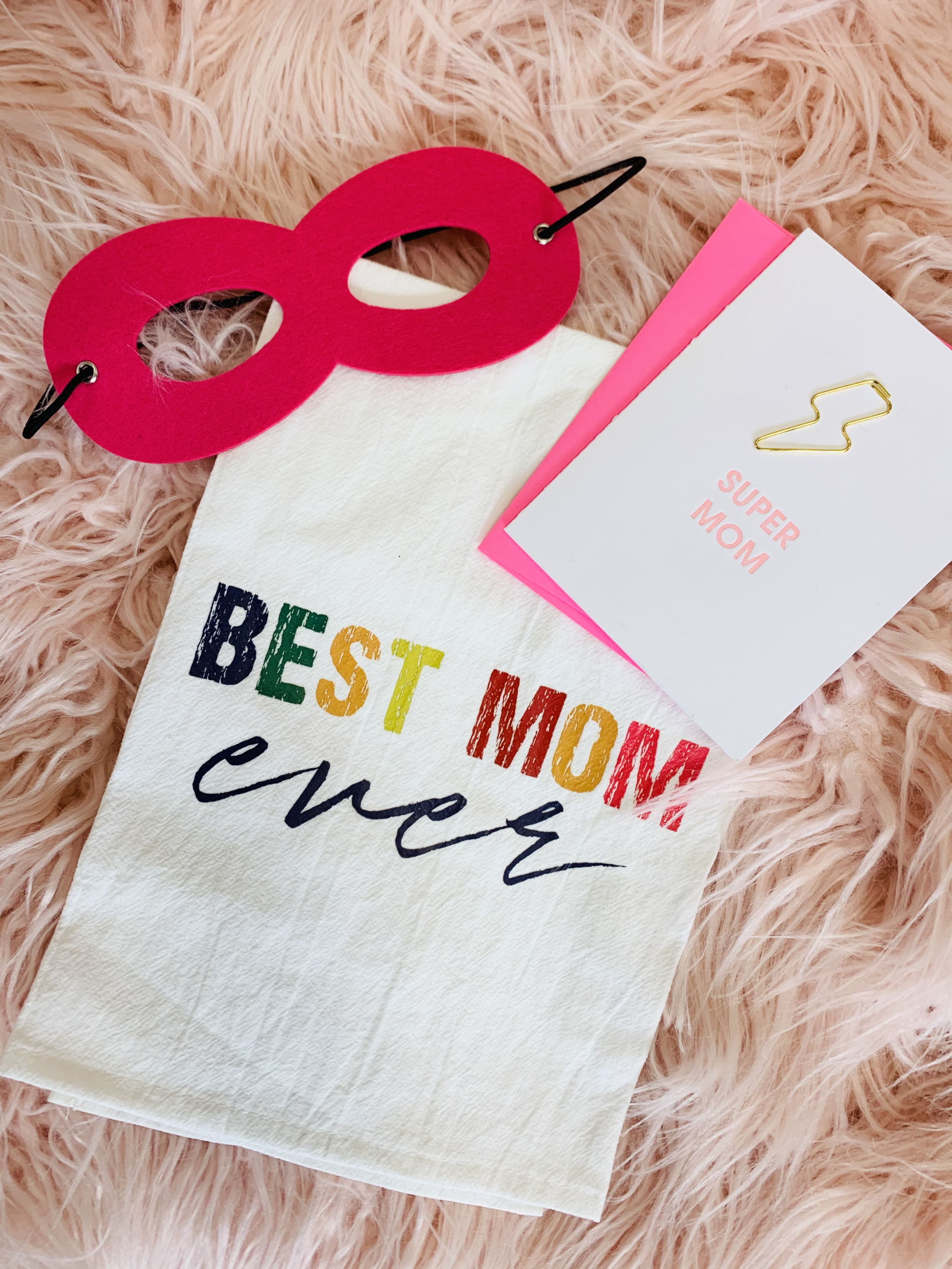 Mother's Day Supermom Gift Basket Set, Way To Celebrate 