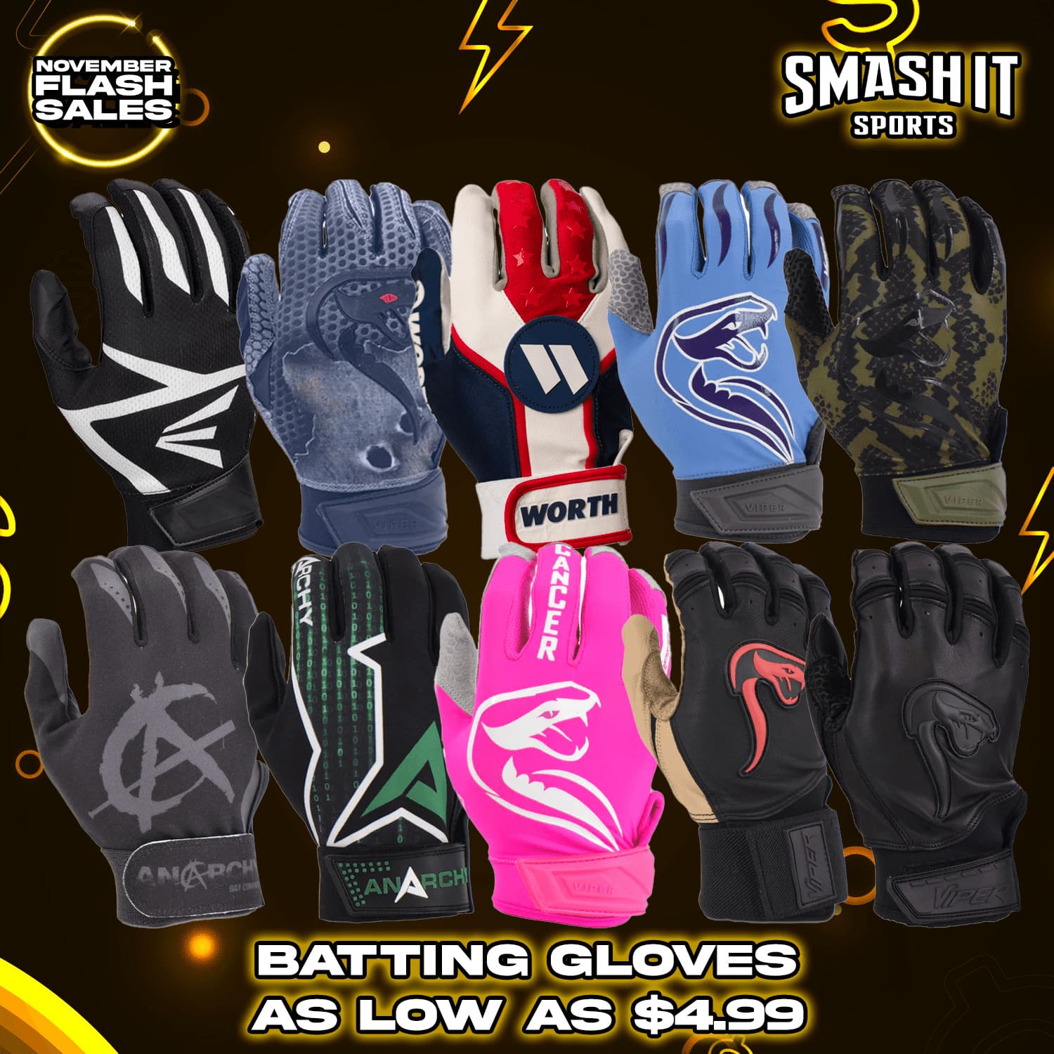 batting glove flash sale.jpg__PID:9b93d93e-b2b7-4625-abe5-98d5e1c2b052