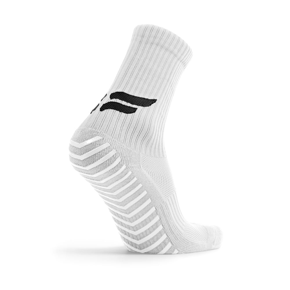 Grip Socks White / Blue - K4 Sportswear