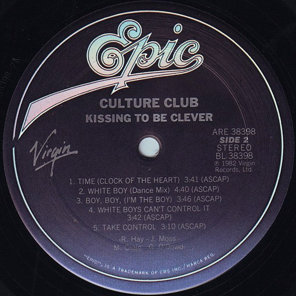 Buy Culture Club : Kissing To Be Clever (LP, Album, RE, Pit) Online for a  great price – 