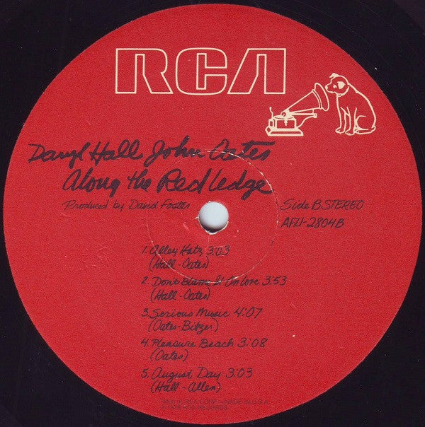 Buy Daryl Hall John Oates Along The Red (LP, Album) Online for a great price – vINYLhEADZ.com