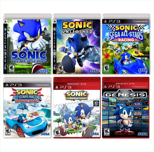 Sonic the Hedgehog (PS3), Jeux