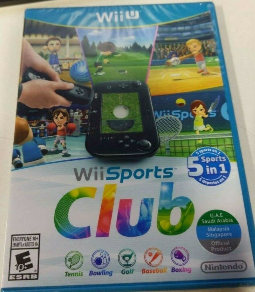 Wii Sports Club - Wii U UAE Version — 