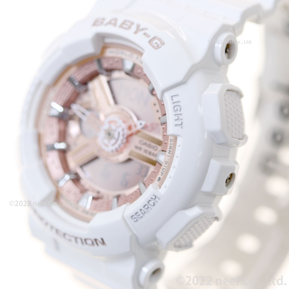 G-SHOCK BABY-G ホワイト/サファイアピンク-