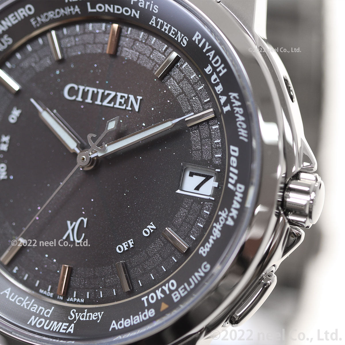 シチズン クロスシー エコドライブ daichi xC 電波 CITIZEN ティタニア