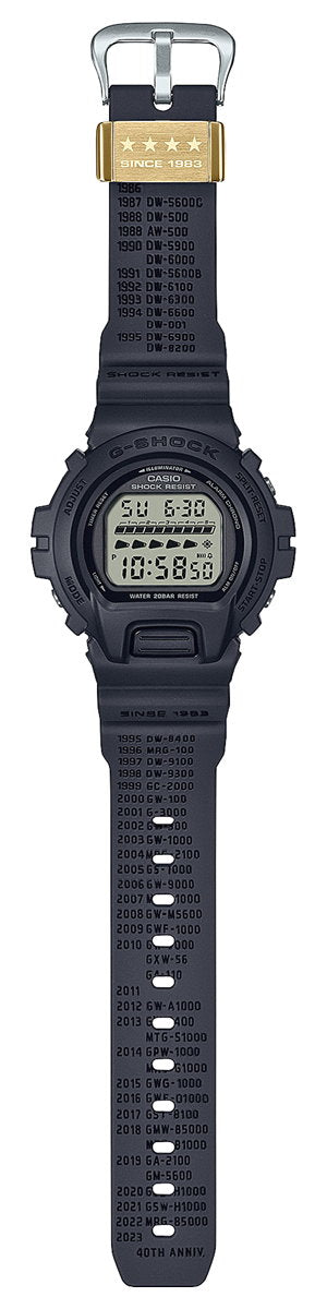 G-SHOCK）DW-6640RE-1JR、40周年記念モデル-