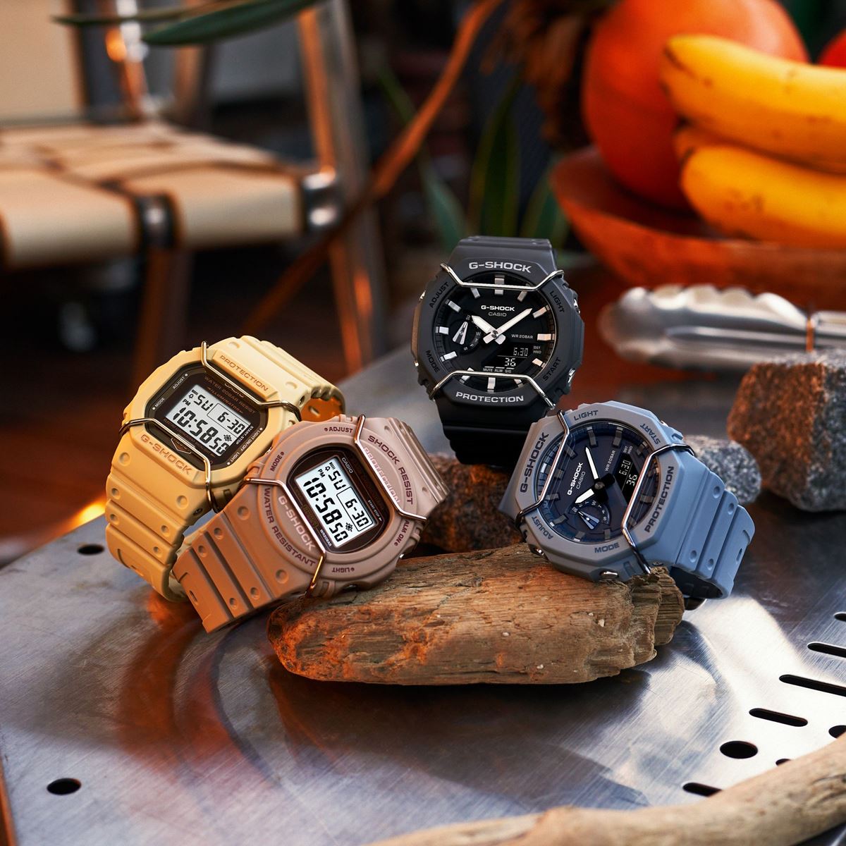 G-SHOCK カシオ Gショック 腕時計 メンズ GA-2100PT-2AJF ワイヤー