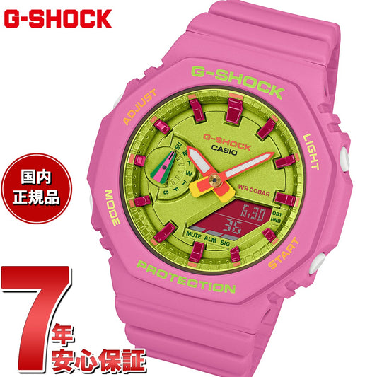 G-SHOCK カシオ Gショック 腕時計 メンズ GA-2100PT-2AJF ワイヤー