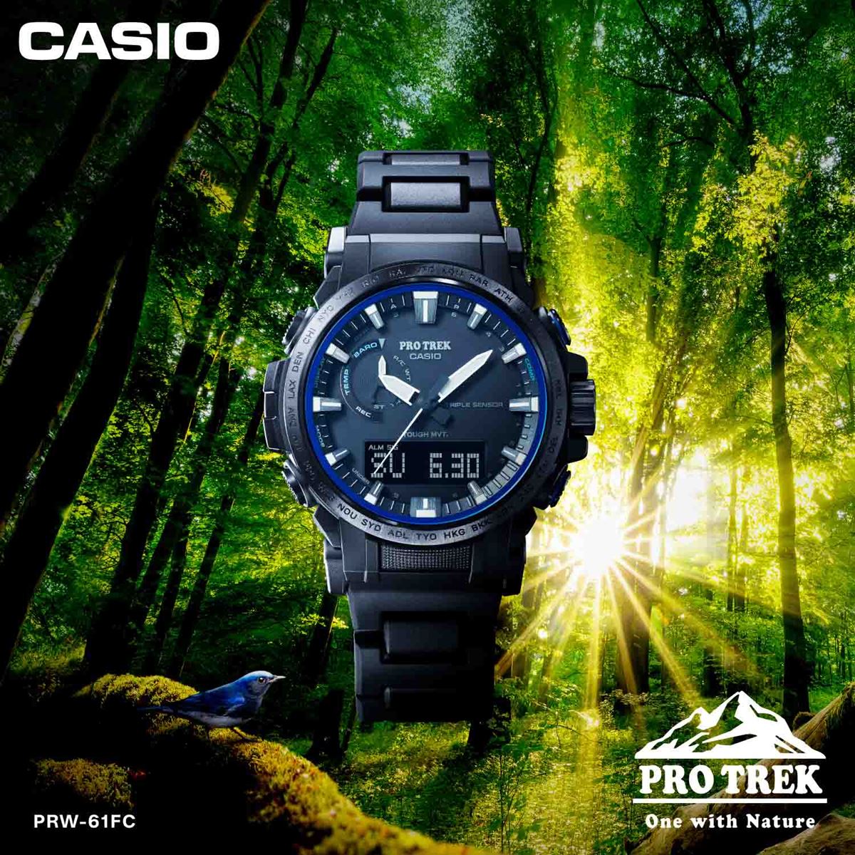 2022春夏新作 PROTREK プロトレック CASIO カシオ SPORTS 電波ソーラー 電波 クライマーライン 登山 PRW-30