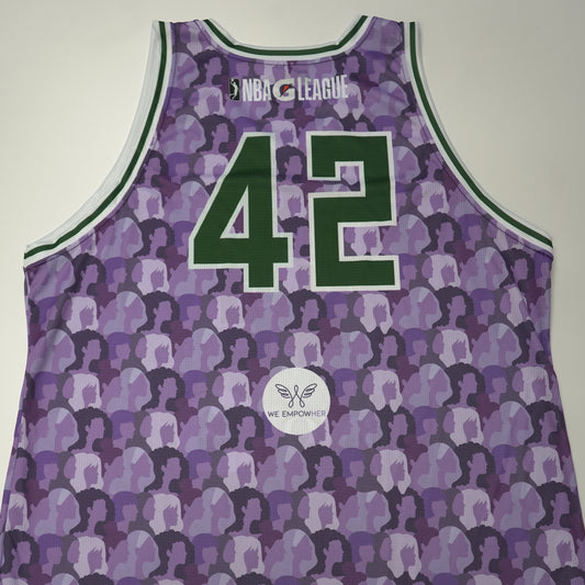 2022-23 BMO Art Theme Jersey #42 (No Name) – Wisconsin Herd Pro Shop