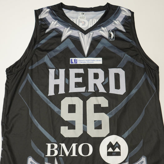 2022-23 BMO Art Theme Jersey #42 (No Name) – Wisconsin Herd Pro Shop