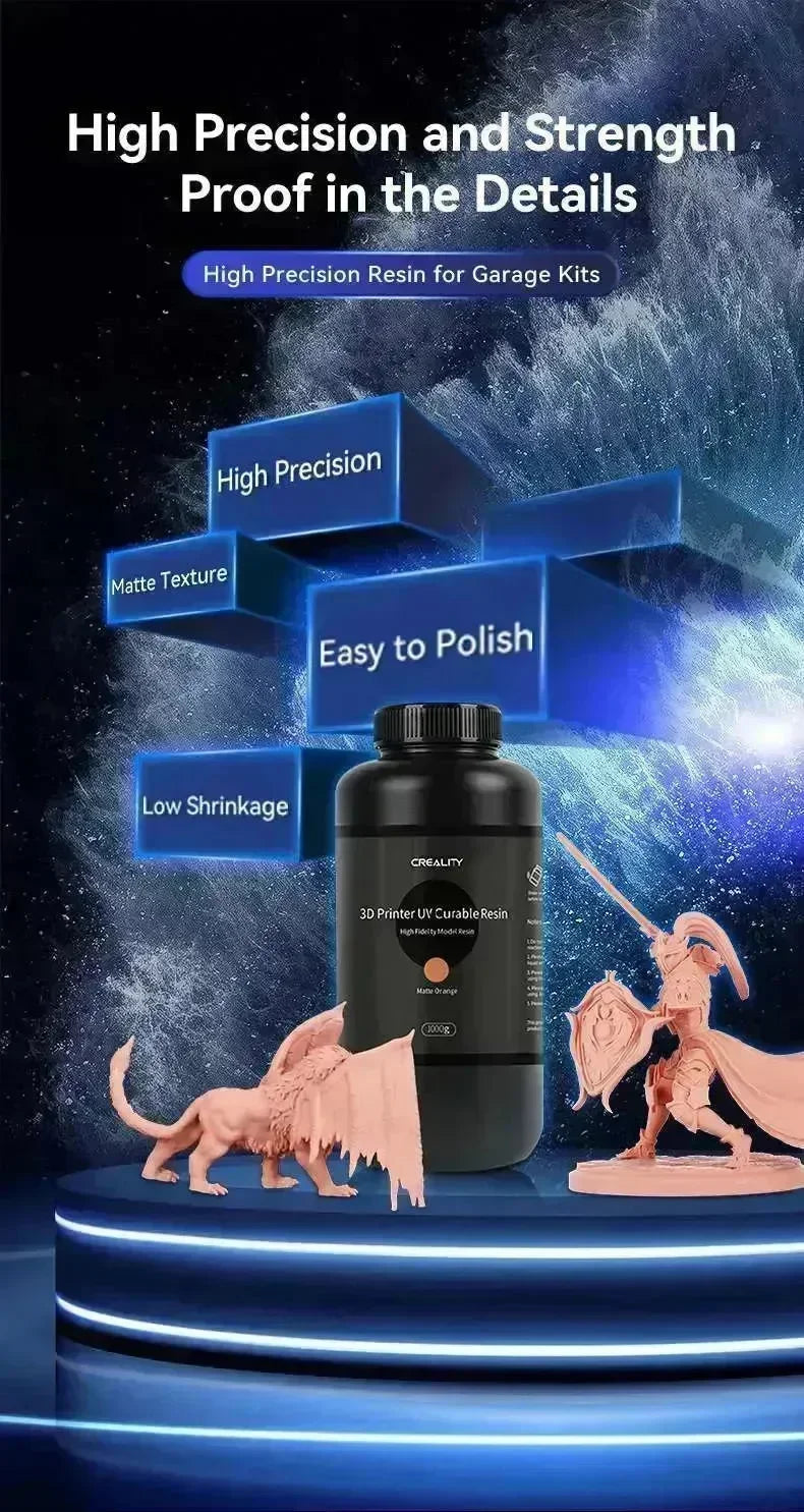 CREALITY HIGH PRECISION MODEL RESIN - CLAY RED - 1KG - 3Digital | Droni e Stampanti 3D