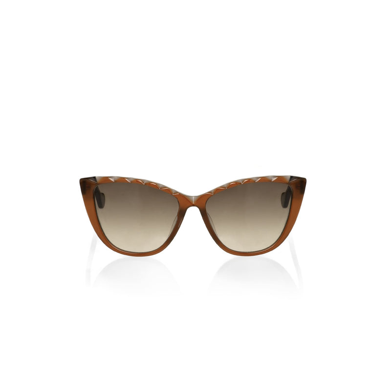 Gafas de sol de mujer acetato lentes marrones degradadas (ms507 – MaseratiStore