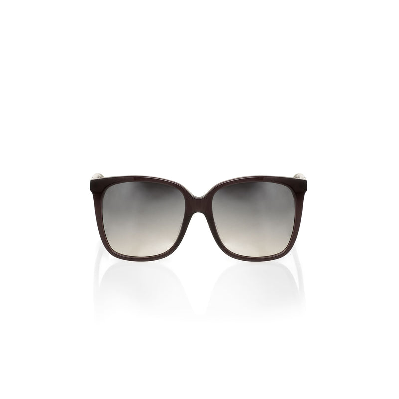 electo Sotavento Nido Gafas de sol de mujer de acetato con lentes grises degradadas de espej –  MaseratiStore