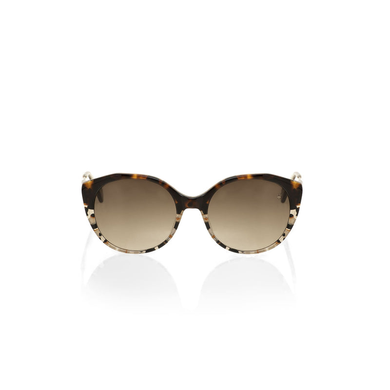 Sunglasses for Woman Acetate frame shaded brown lens (ms50902)