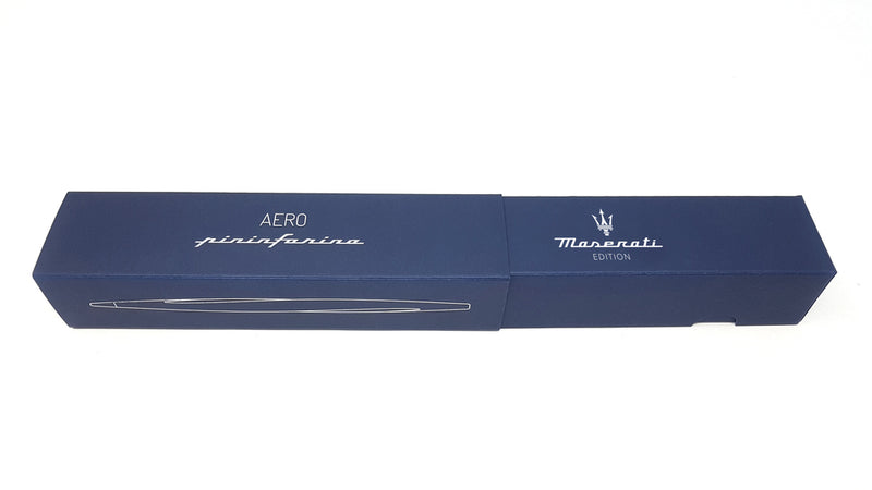 Aero Pen - White & Blue – MaseratiStore