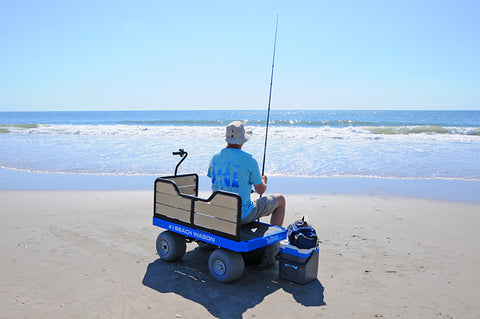 e-Beach Wagon is a fisherman's dream