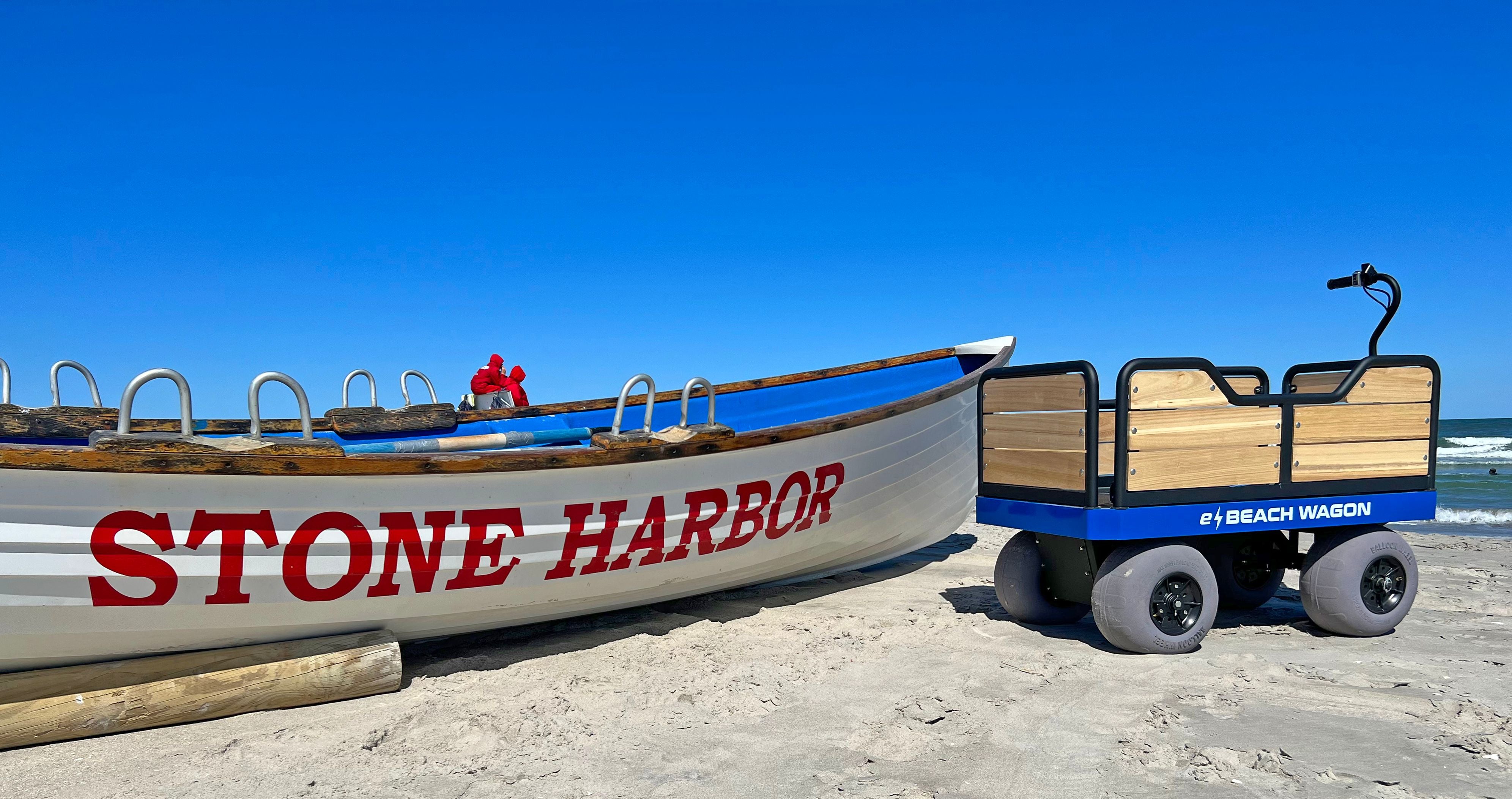 Electric Beach Wagons in Stone Harbor, NJ