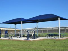Outdoor Fitness Equipment for Correctional Facilities