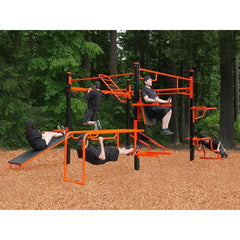 Outdoor Fitness Equipment for Fitness Trails