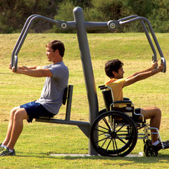 ADA Accessible Outdoor Fitness Equipment