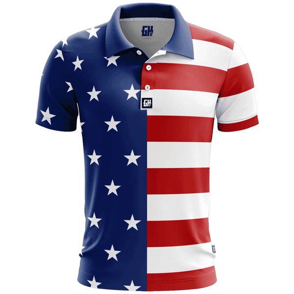 patriots golf shirt