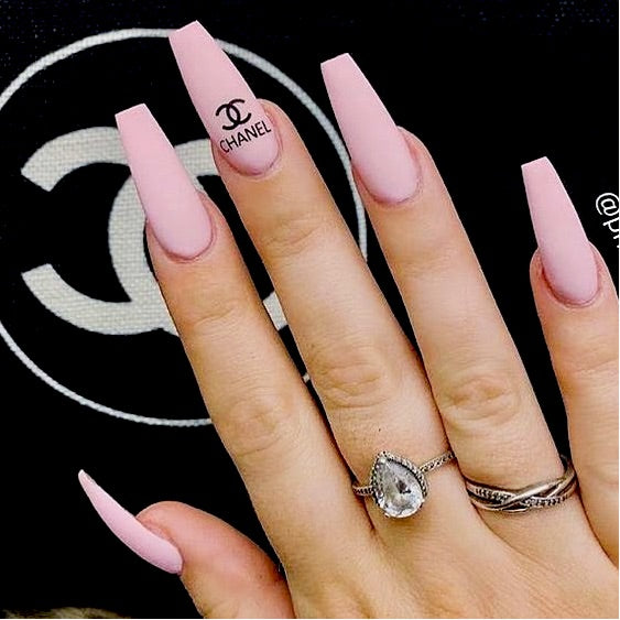 Gold Chanel Nail Stickers  Gelica Gels  Nail Salon Supplies