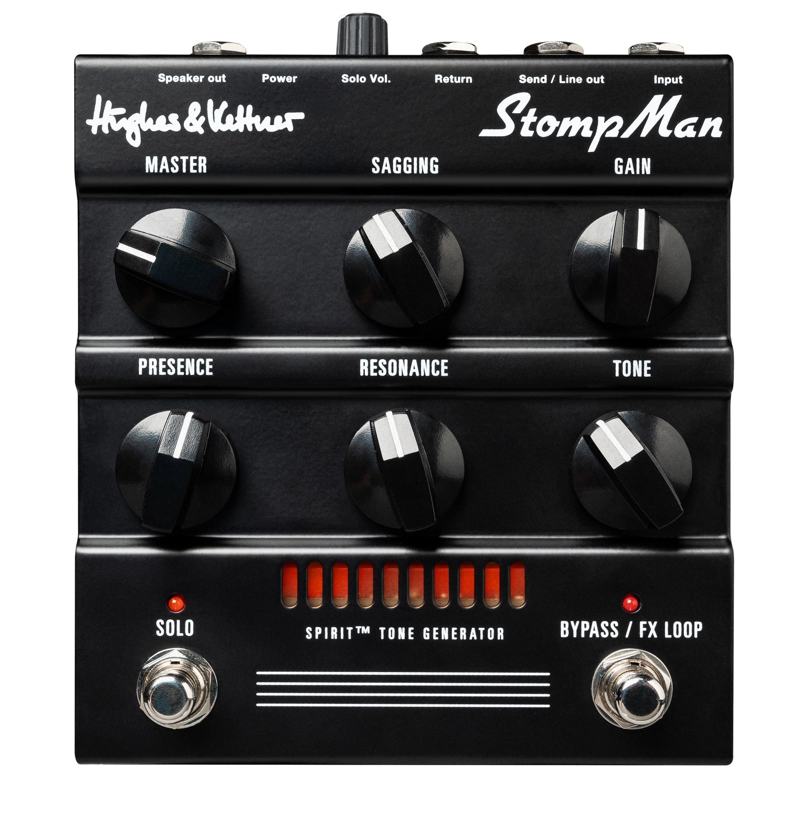 Hughes And Kettner Spirit Stompman 50w Floor Pedal Amplifier