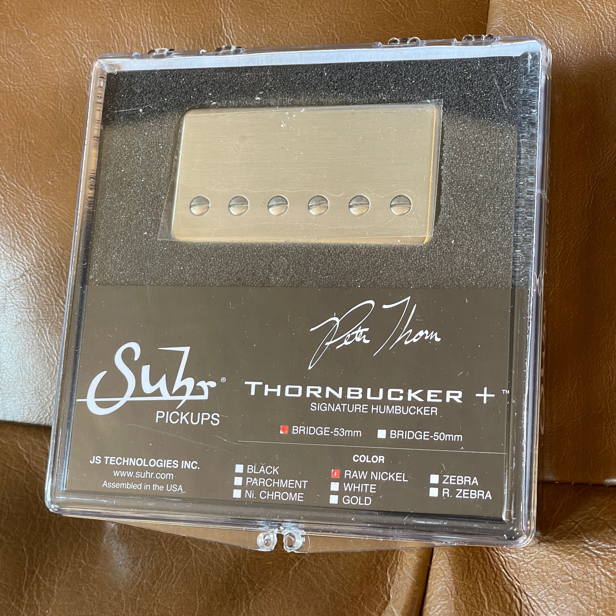 Suhr Thornbucker Plus Humbucker 53mm Bridge Pickup Bundle w