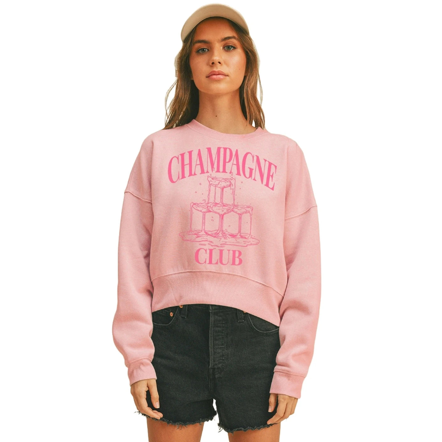 Champagne Club Crew Neck