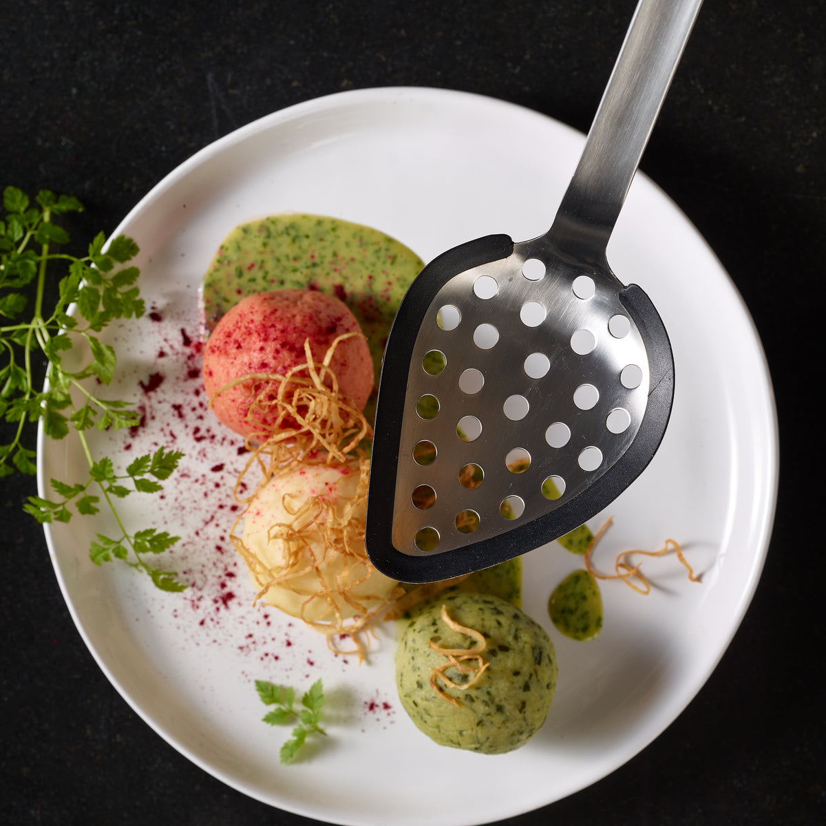 Rosle Foldable Colander - Black