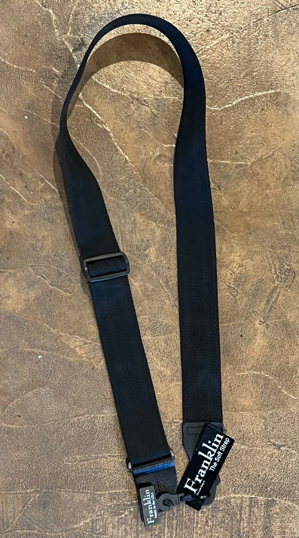 Franklin Straps Premium Poly Web Guitar Strap X1 In Black