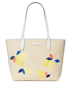 kate spade lemon wristlet