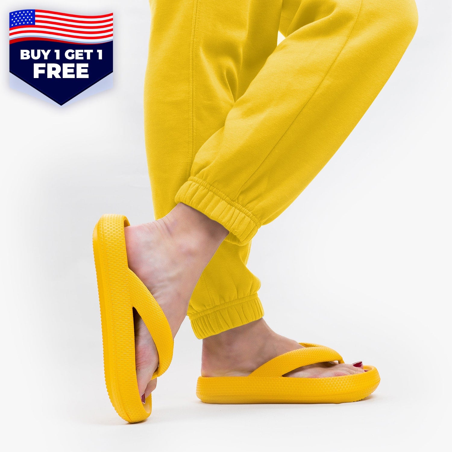 Cushion Flip Flops - Cloud Slides | BUY 1 GET 1 FREE