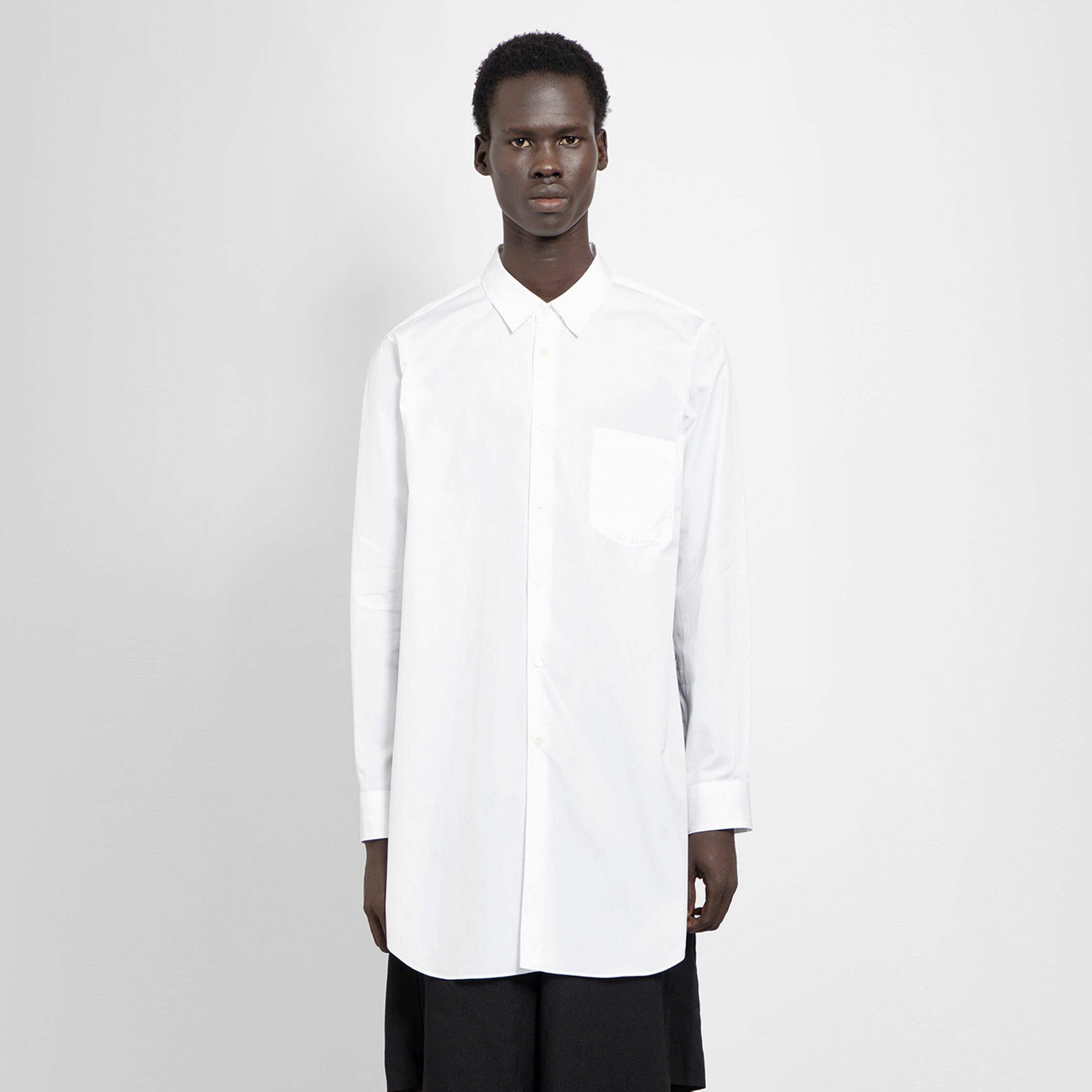 COMME DES GARCONS BLACK MAN WHITE SHIRTS