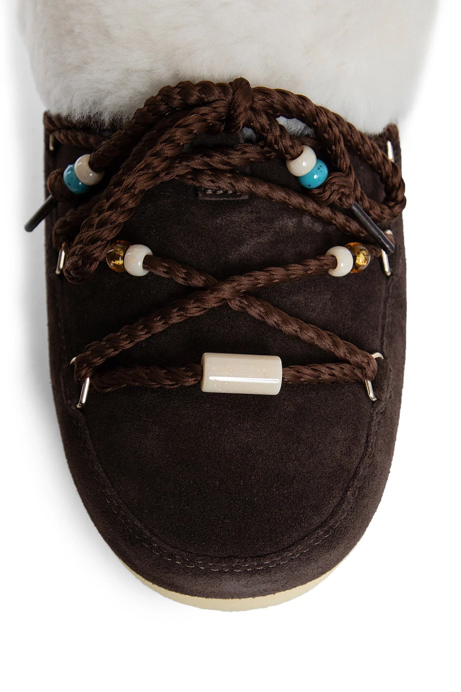 Moon Boot Woman Brown Mules In Brown