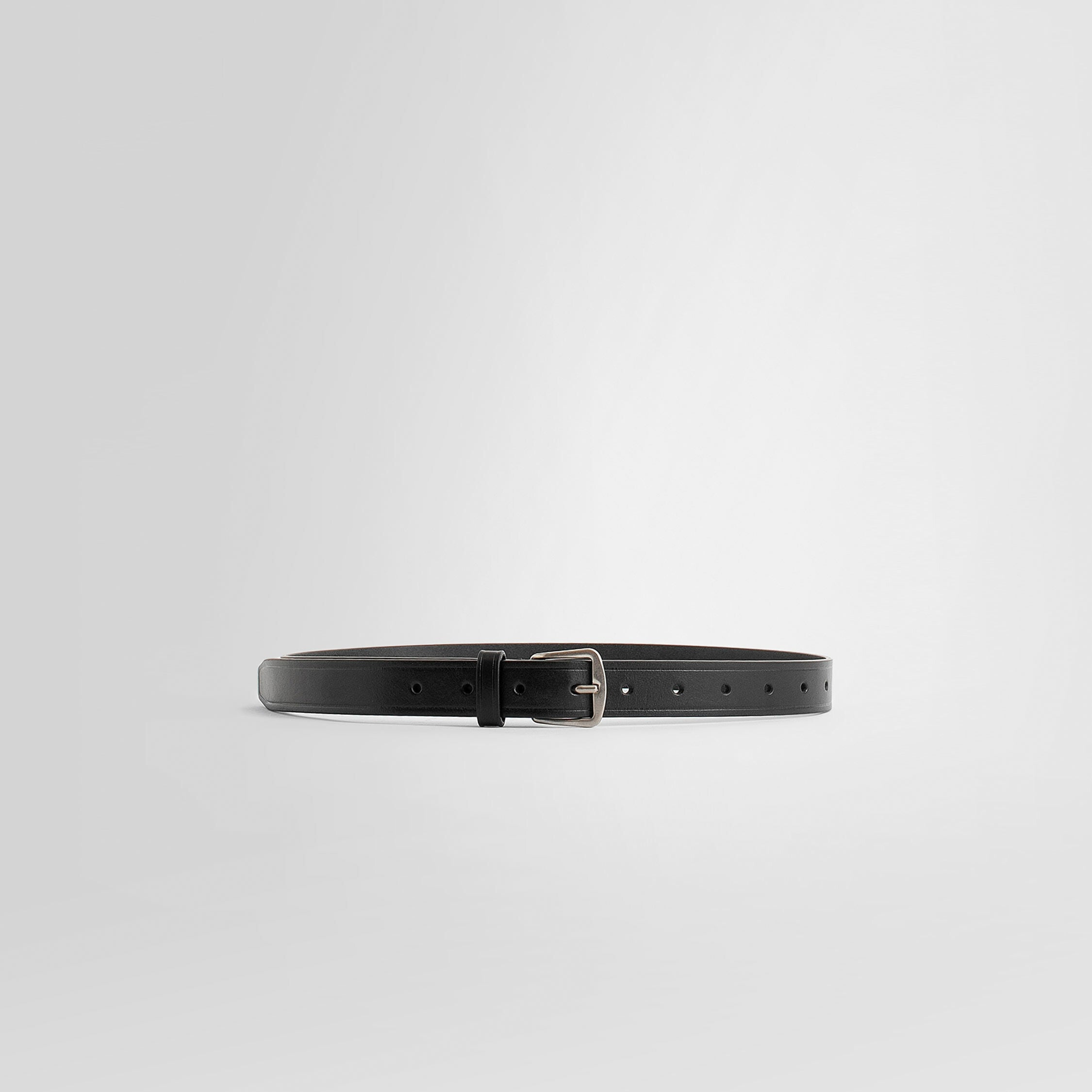 ANN DEMEULEMEESTER UNISEX BLACK BELTS