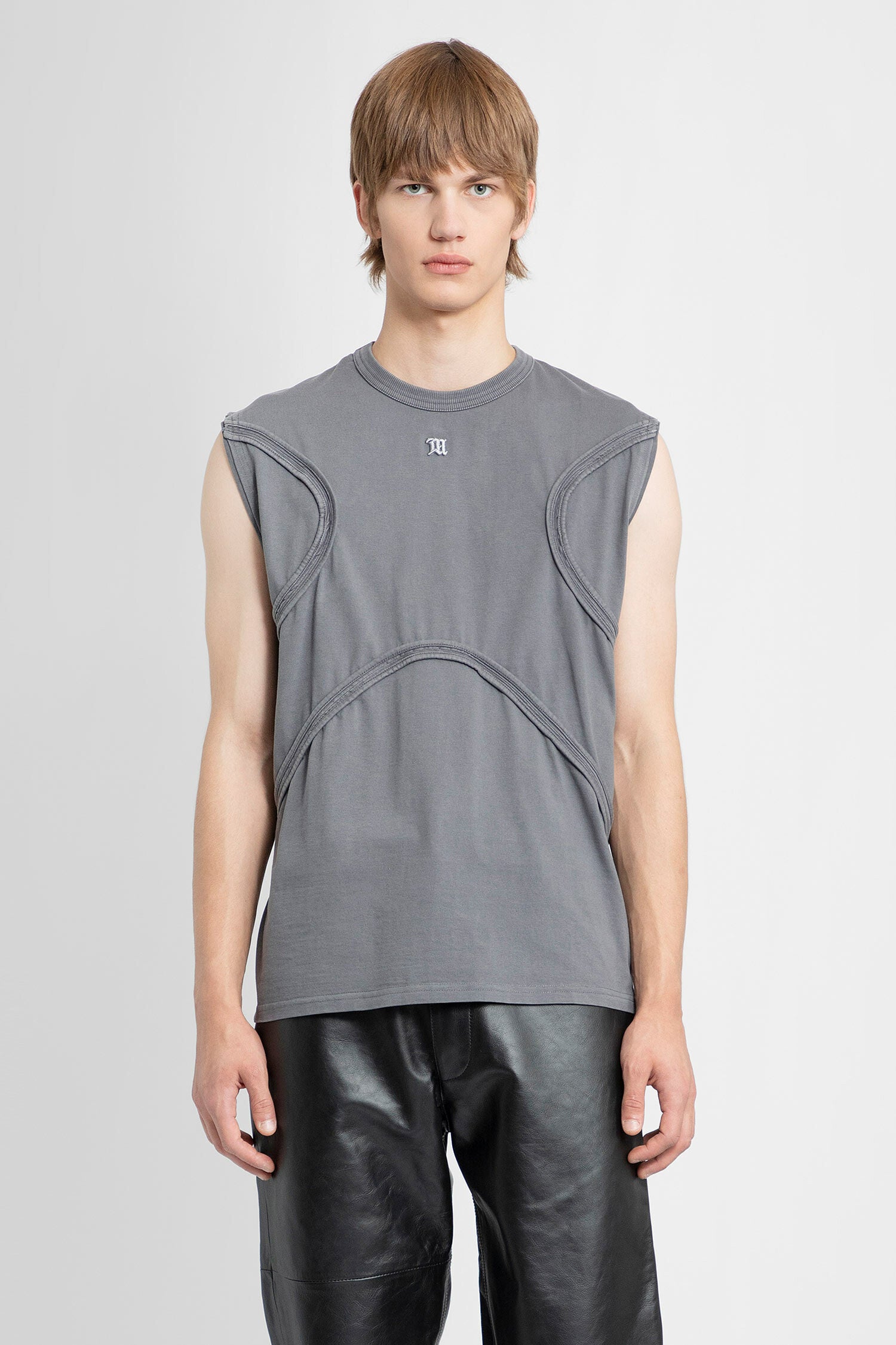 MISBHV MAN GREY TANK TOPS