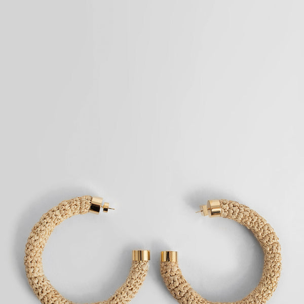 JACQUEMUS WOMAN BEIGE EARRINGS - JACQUEMUS - EARRINGS | Antonioli